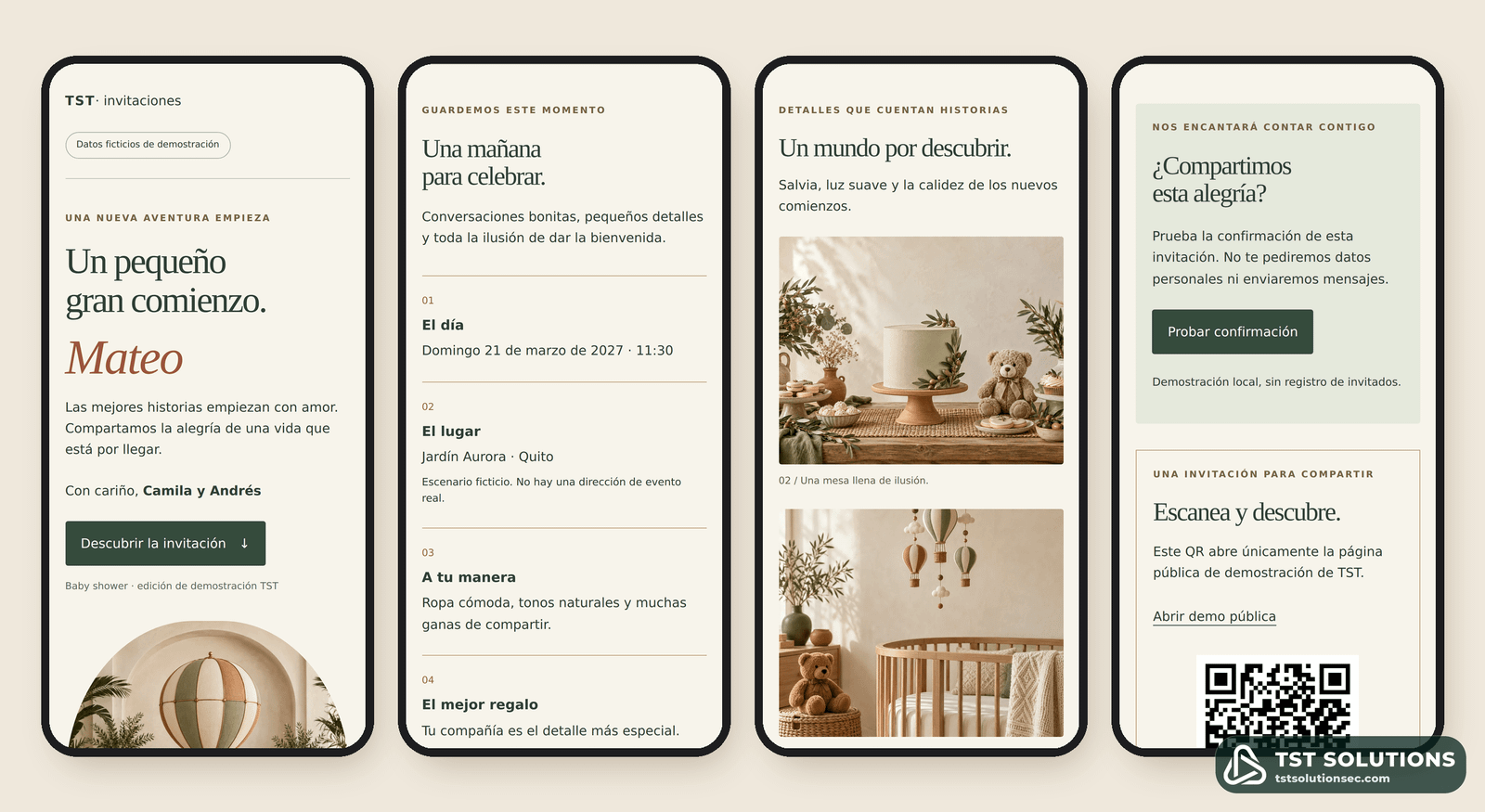 INVITACIÓN BABY SHOWER — Portada