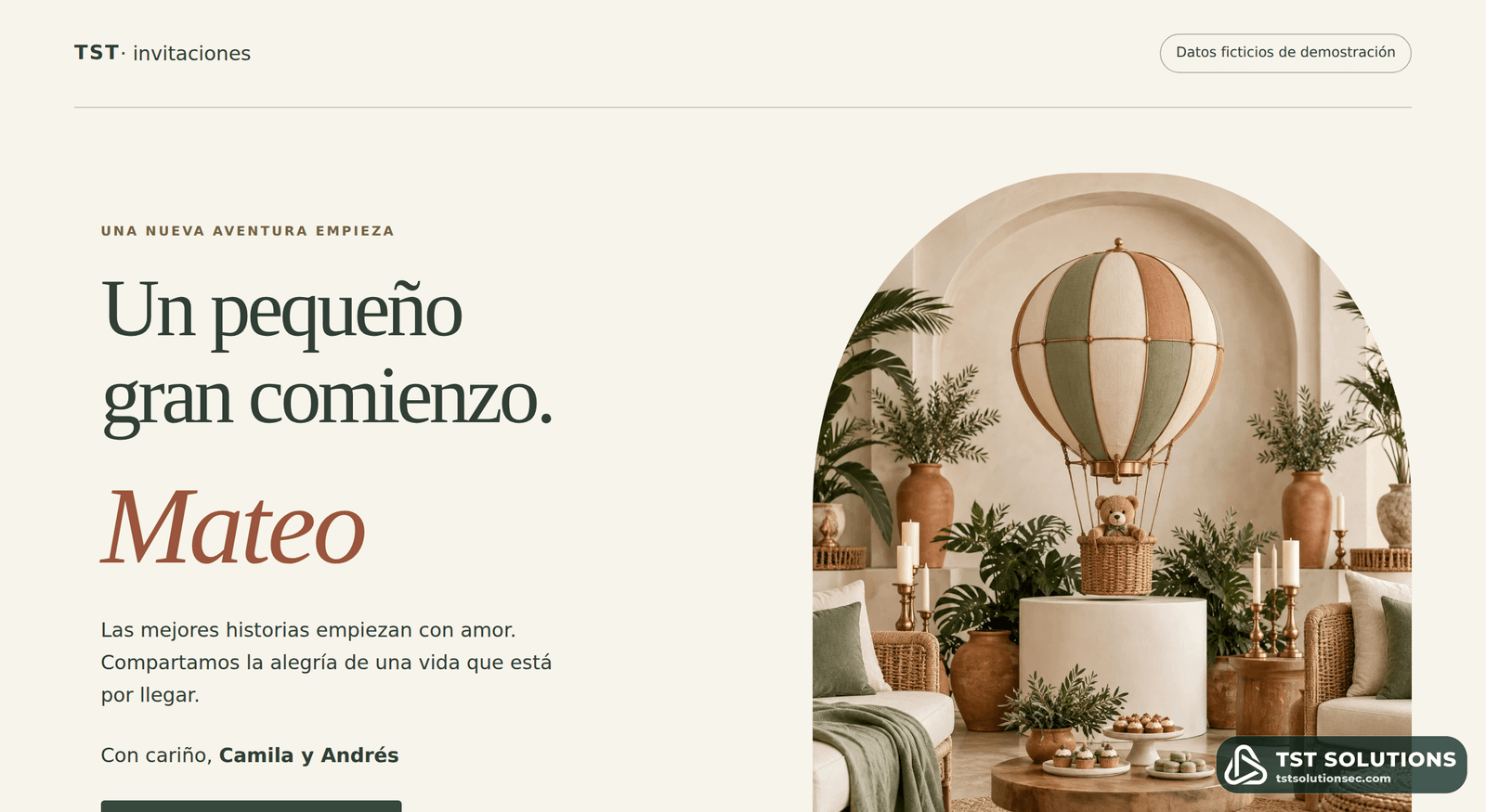 INVITACIÓN BABY SHOWER — Captura 2
