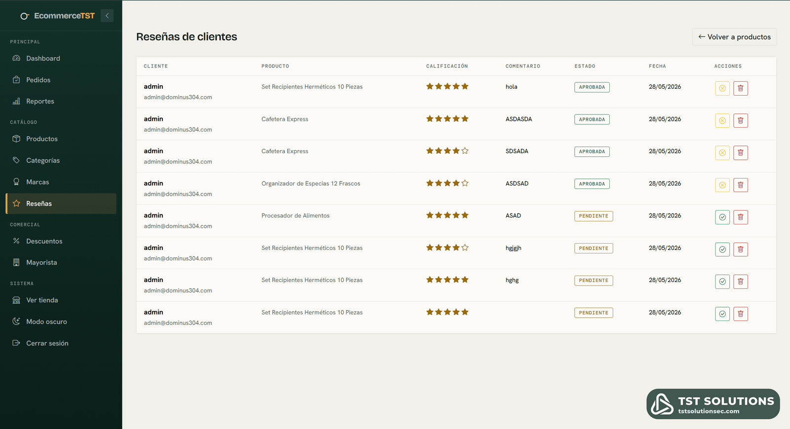 ECOMMERCE TST — Captura 14