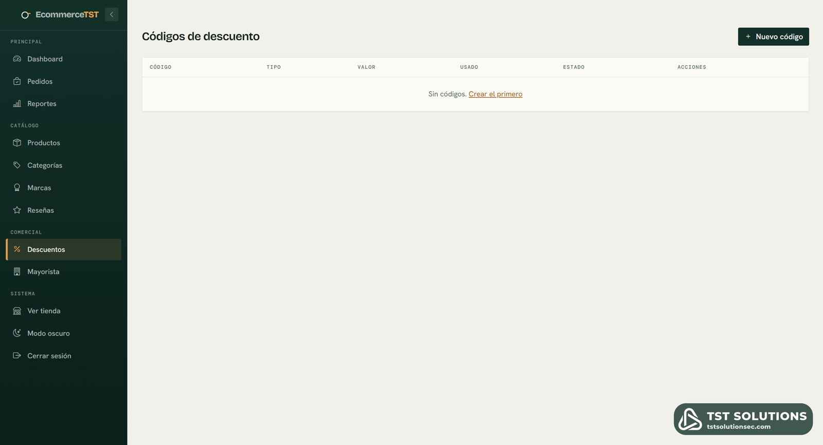 ECOMMERCE TST — Captura 15
