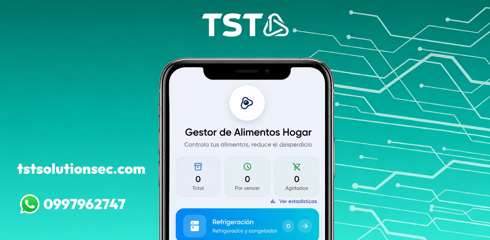 Gestor Alimentos Hogar - Feature Graphic